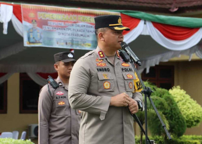 Pemungutan Suara Berjalan Aman dan Kondusif, Kapolres Prabumulih: Terima Kasih Masyarakat Prabumulih