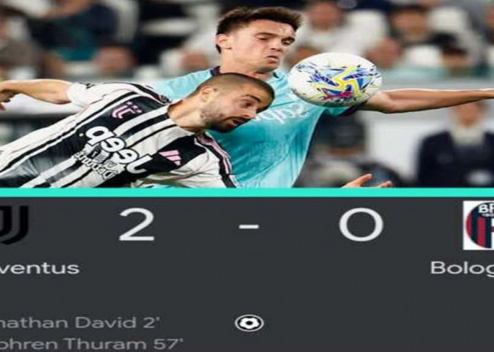 Hasil Juventus vs Bologna: Gol David & Thuram Bawa Si Nyonya Tua Amankan 3.