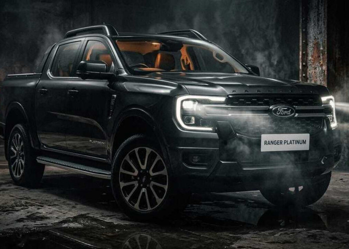 Bukan Pickup Biasa, Ford Ranger Platinum, Double Cabin Mewah dengan Tenaga Brutal. 
