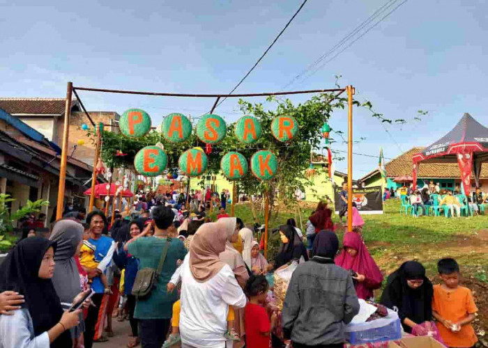 Pemkab OKU Luncurkan Pasar Emak Talang Jawa