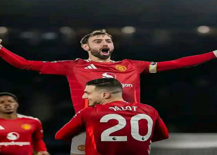 Bruno Fernandes Bersinar! MU Menang 3-0, Leicester Makin Dekat ke Degradasi