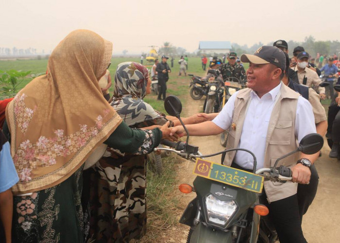 Herman Deru Pastikan Kesiapsiagaan Satgas Karhutla OKU Selatan Hadapi Ancaman Kekeringan