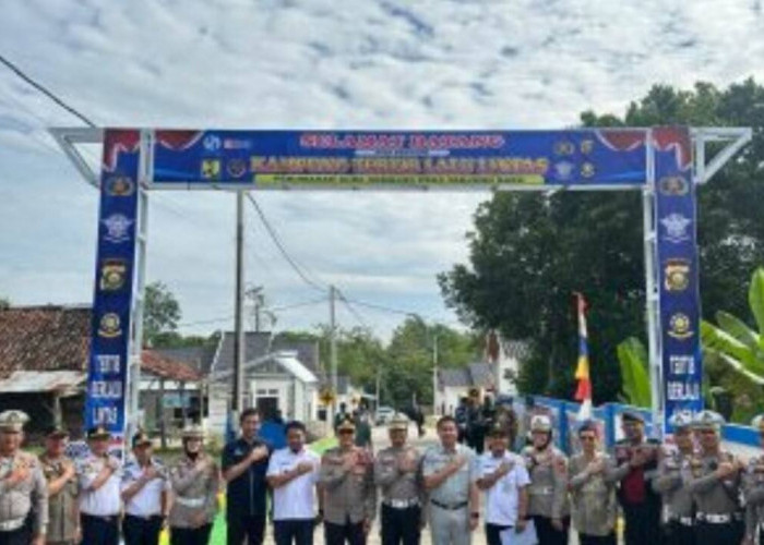 Perumahan Alba Jadi Kampung Tertib Lalulintas di OKU