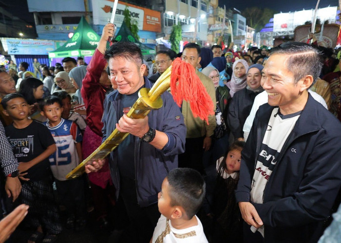 Hidupkan Kembali Denyut Nadi Sektor Ekonomi, Ratu Dewa Bersama Herman Deru Launching CFN Atmo.