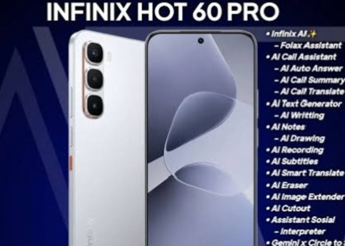 Infinix Hot 60 Pro Tampil Gahar! Layar AMOLED Refresh Rate Tinggi Bikin Gaming dan Streaming Makin Mulus