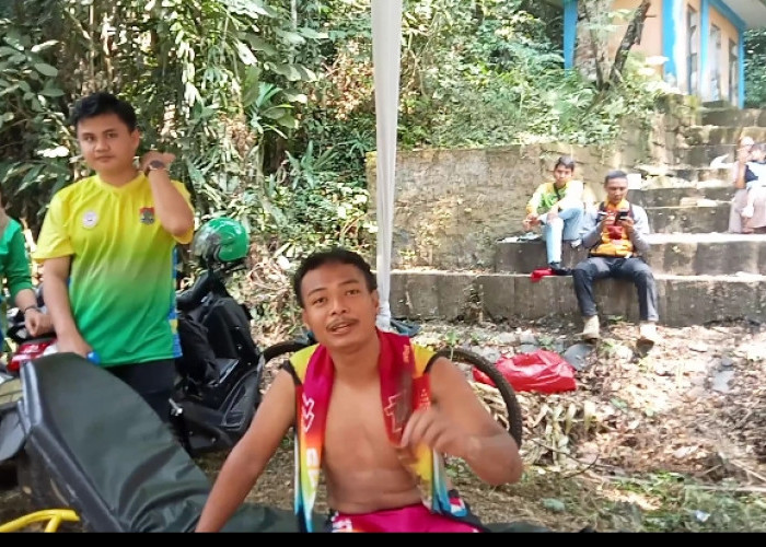 Atlit Internasional Asal Jateng Tumbang di Track Bukit Sulap 