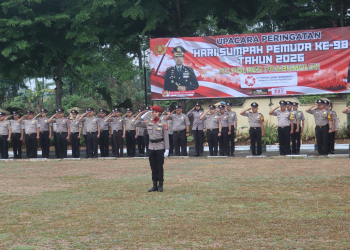 Peringati Hari Sumpah Pemuda ke-98, Kapolres Prabumulih Tekankan Disiplin dan Integritas
