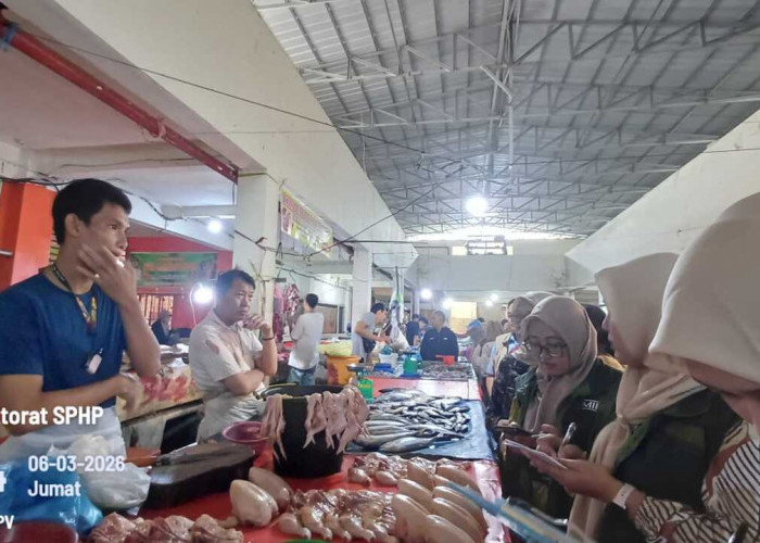 Harga Pangan Diawasi Ketat! Pemprov Sumsel dan Bapanas Turun Langsung ke Pasar di Prabumulih