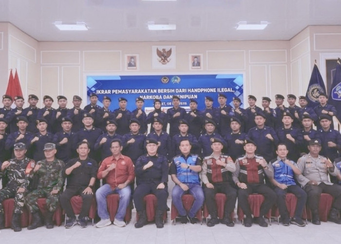Gelar Ikrar Bersih dari Handphone, Narkoba, dan Penipuan