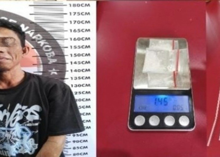 Gerebek Bedeng di Arimbi Jaya, Tim Opsnal Satresnarkoba Polres Prabumulih Bekuk Seorang Pengedar 