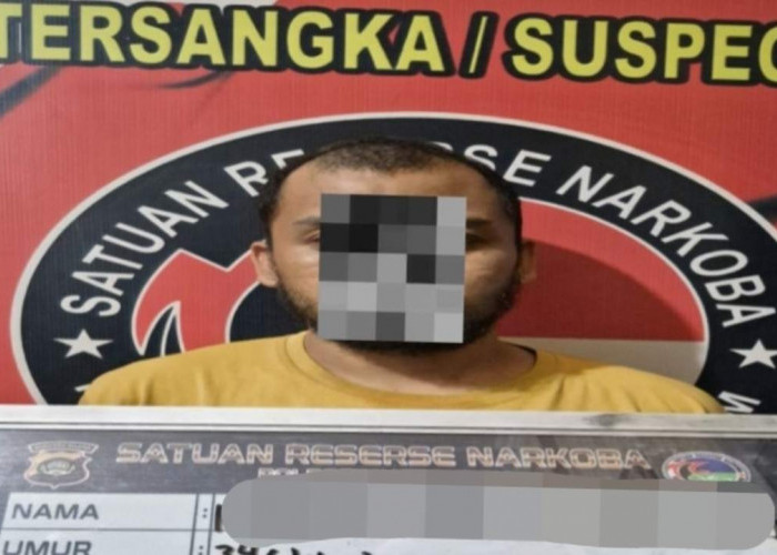 Satu Tersangka Beserta Barang Bukti Sabu Diamankan