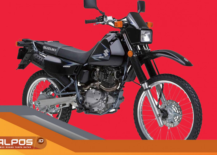 Suzuki DR200S, Motor Trail Langka Andalan Brimob : Yuk Intip Spesifikasinya !