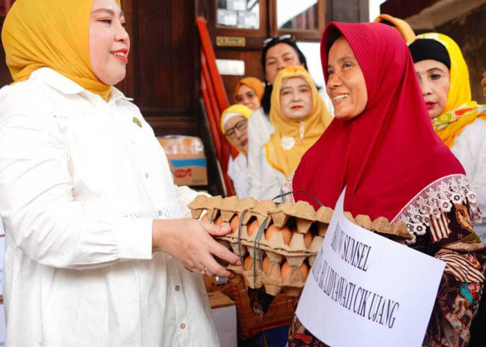 Ketua BKOW Sumsel Lidyawati Cik Ujang Tinjau dan Bantu Warga Terdampak Kebakaran di Seberang Ulu I