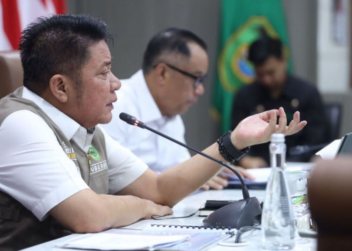 Pimpin Rakor Banjir, Gubernur Herman Deru Instruksikan Satgas, CCTV dan Perbaikan Drainase Terdampak Tiang LRT