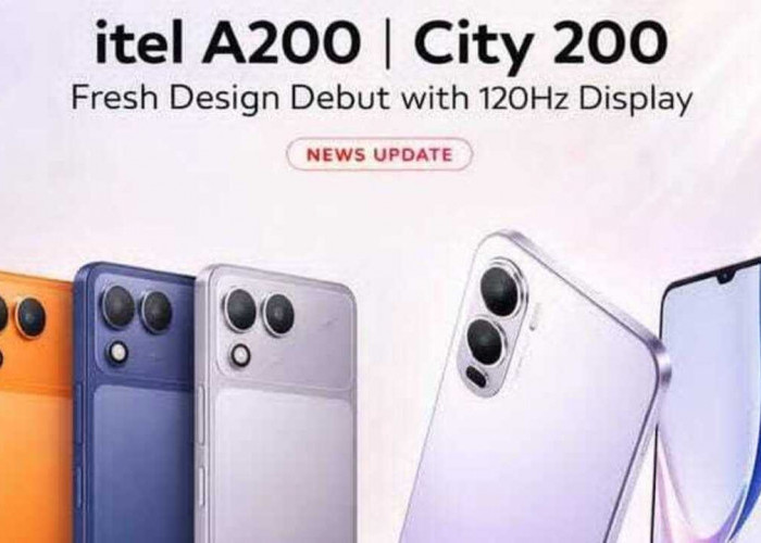 Itel City 200 Hadir dengan Kamera 50 MP, Baterai 5.200 mAh dan Layar 120 Hz yang Tangguh