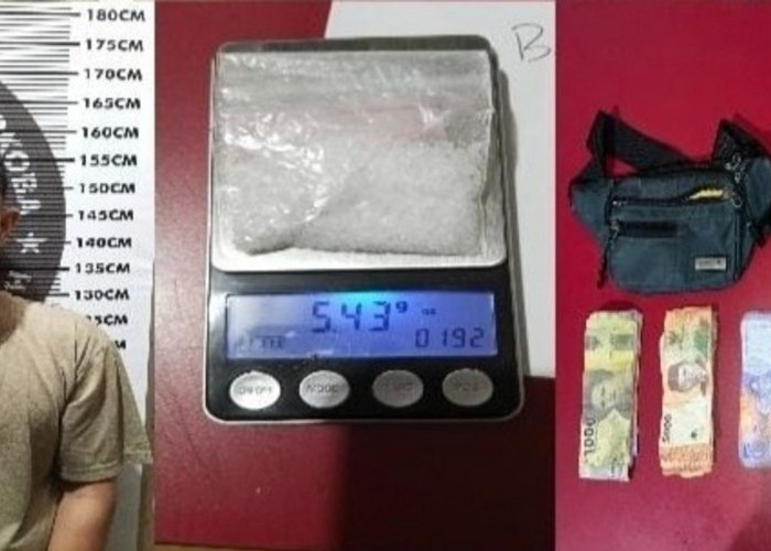Bawa Sabu dan Uang Rp567 Ribu, Pria Asal Sungai Medang Diciduk Polisi di Wonosari
