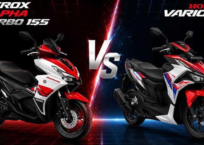 Honda Vario Evo 160 vs Aerox Alpha Turbo 155, Duel Warna Bikin Netizen Gagal Move On! 