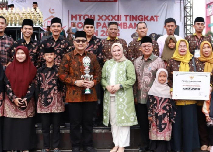 Kecamatan Kemuning Cetak Sejarah! Raih Juara Umum III MTQH Kota Palembang 2025