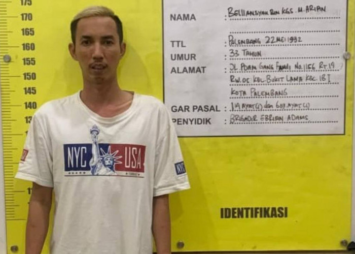 Polrestabes Palembang Ringkus Pengedar Narkoba di Gandus, Sabu dan Ekstasi Disita dari Dalam Helm