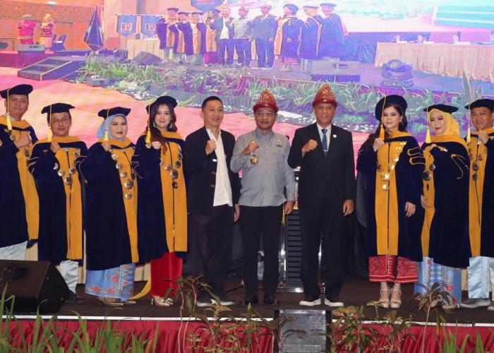 Kakanwil Kemenkum Sumsel Teken MoU dan Serahkan 45 Sertifikat HKI untuk Perkuat Inovasi di ITBis Palcomtech