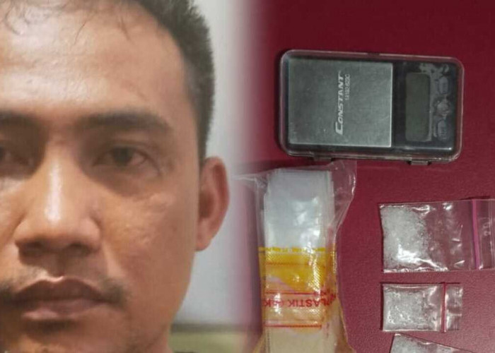 Gerebek Rumah Kontrakan di Majasari Prabumulih, Tim Opsnal Amankan Pengedar dan Sabu 1,79 Gram