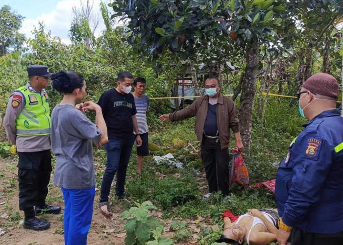 Geger, Warga Sekarjaya OKU Ditemukan Meninggal Dunia di Dekat Pohon Nangka