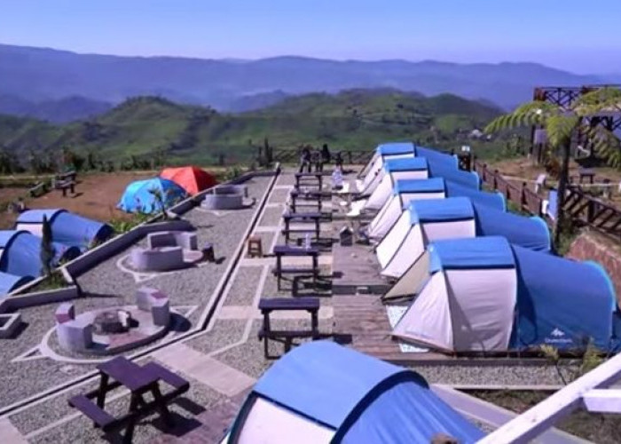 Viral di Tiktok dan Instagram, Camping Taman Langit Pangalengan Bandung Tawarkan Pengalaman Unik