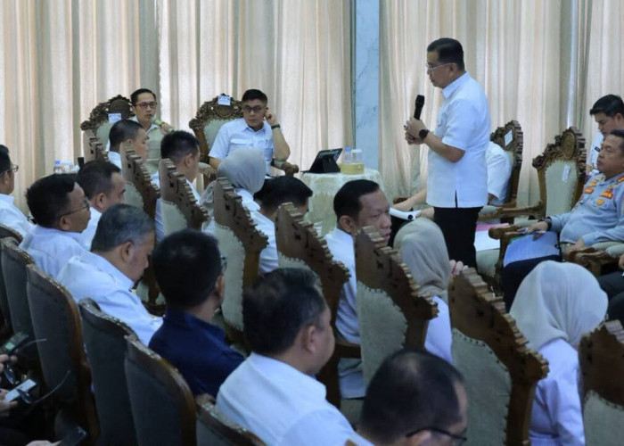 Kejar Realisasi Semester II, Ratu Dewa 'Bedah' Kinerja Dinas-Dinas di Palembang