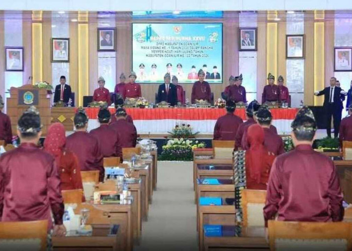DPRD dan Pemkab Ogan Ilir Gelar Paripurna Istimewa HUT ke-22 Kabupaten Ogan Ilir