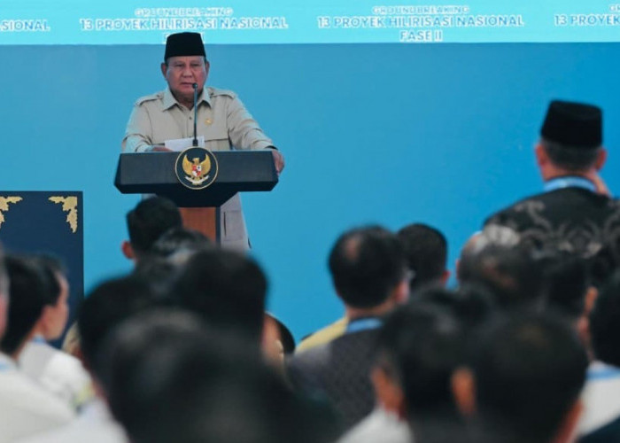 Presiden Prabowo Lakukan Groundbreaking 13 Proyek Hilirisasi Nasional Tahap II Senilai Rp116 Triliun