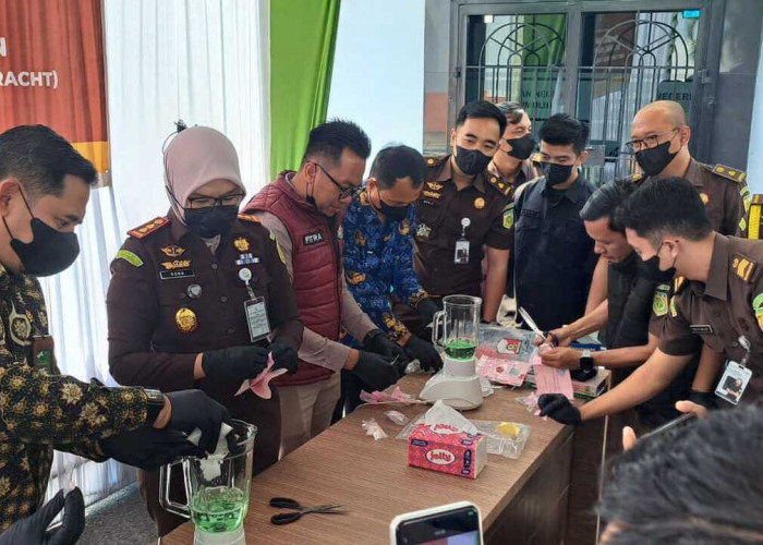 29 Perkara Berkekuatan Hukum Tetap, Kejari Prabumulih Musnahkan Barang Bukti