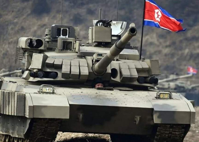 Kim Jong Un Pimpin Langsung Pengujian Tank Baru dalam  Demonstrasi Latihan Militer 
