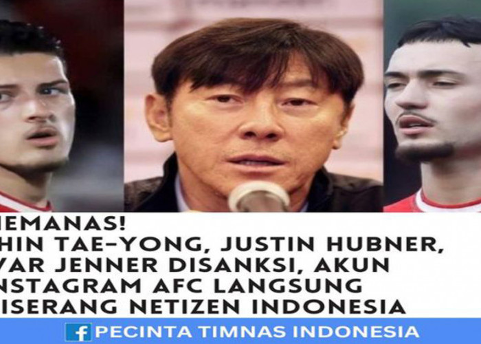 Kritik vs Sanksi: Protes Netizen Indonesia Terhadap AFC Memanas, Timnas gagal Hadapi Korea Selatan