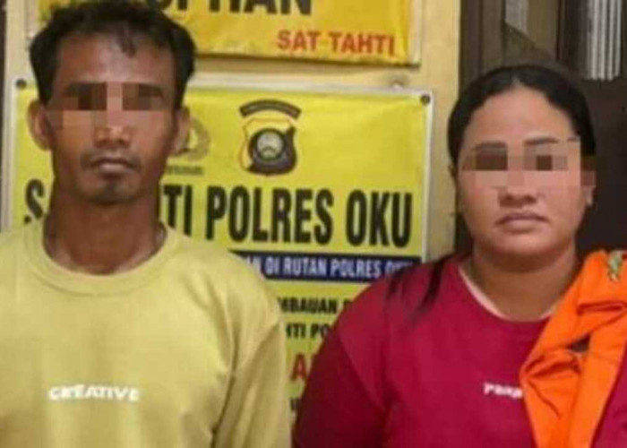 Gelapkan Mobil, Pasutri di OKU Diciduk Polisi