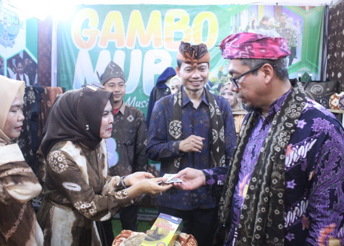 Kim MUBA Wakili Sumsel di Ajang KIM Fest, Muba Pamerkan Kain Gambo
