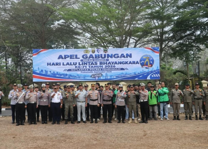 Hari Lalu Lintas Bhayangkara ke-71, Kapolres Prabumulih AKBP Gunarto Minta Pelayanan Polantas Makin Humanis