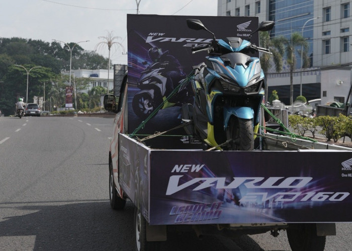 Mengenal Keunggulan New Honda Vario Evo 160, Skutik Premium Desain Sporty 