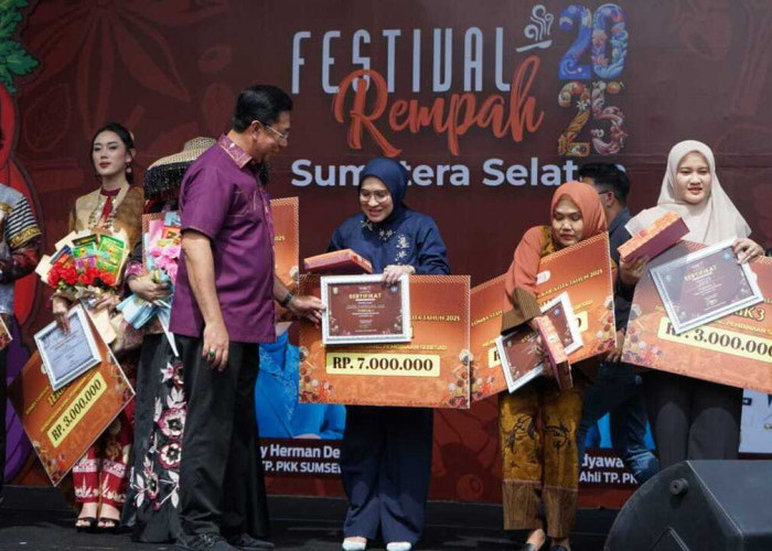 PKK OKU Raih 7 Prestasi dalam Festival Rempah 2025 Provinsi Sumsel