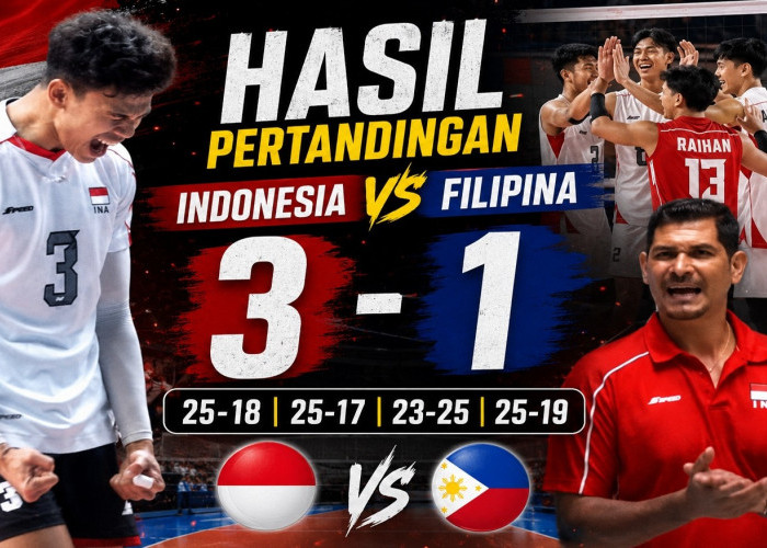 SEA V Cup 2026: Hajar Filipina 3-1, Timnas Voli Putra Juara Grup A! Kembali Jumpa Vietanam di Semifinal