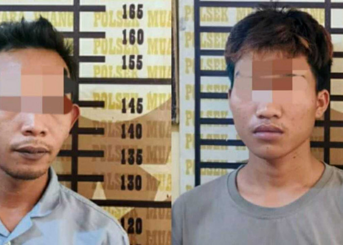 Tim Maung Polsek Muara Kuang Ringkus Dua Pelaku Pencurian Rumah di Desa Munggu