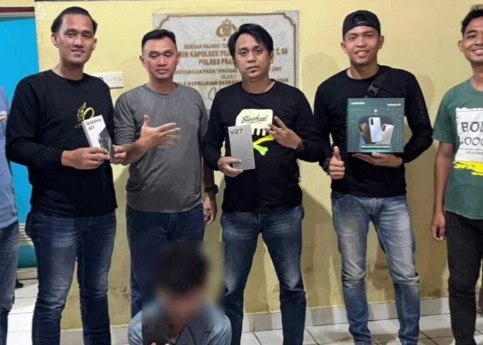 Residivis Curat Dibekuk Tim WESTER 838 Polsek Prabumulih Barat, Ditangkap di Muaro Jambi