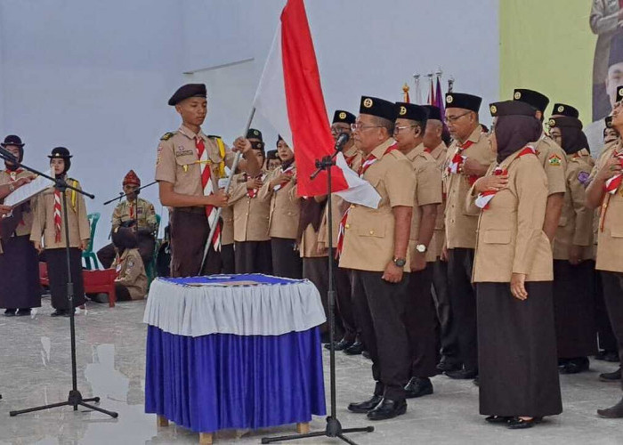 Wali Kota Prabumulih H Arlan Resmi Dilantik Jadi Ketua Majelis Pembimbing Pramuka 2025–2030