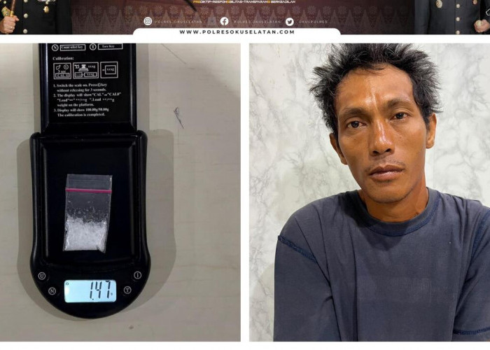 Ps. Kasat Turun Langsung, Polres OKU Selatan Ringkus Pengedar Sabu Asal Medan di Buay Rawan