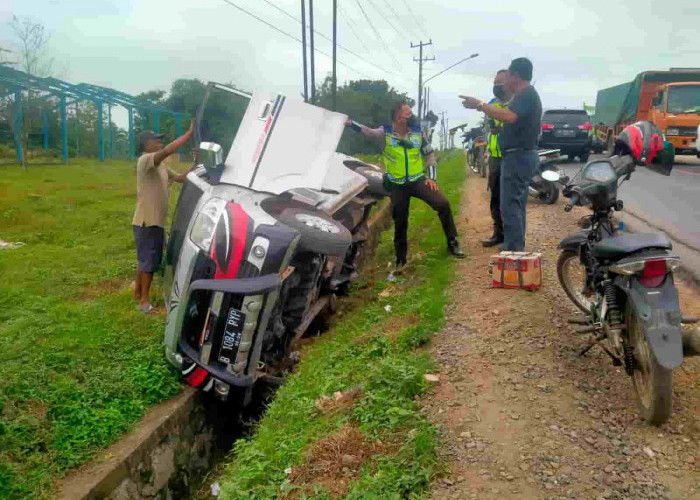 3 Lakalantas di Jalintim Sebabkan Kemacetan Mengular di Talang Kelapa, Polisi Lakukan Ini... 