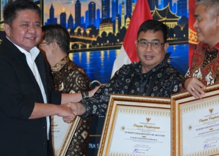 Pemkab Muara Enim Raih Dua Penghargaan Tingkat Sumsel di Bidang Statistik Sektoral dan Satu Data Indonesia
