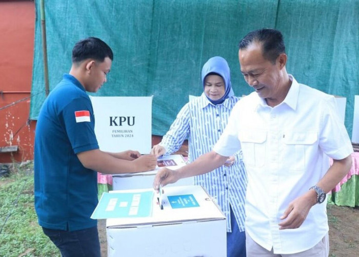 Pemungutan Suara Berjalan Tertib, Ketua KPU: KPU Prabumulih Masih Menunggu Rekapitulasi Berjenjang