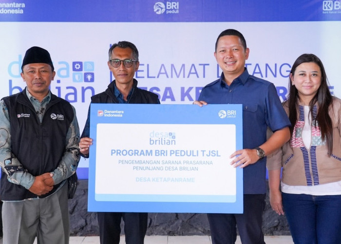 Dorong Pengembangan Wisata dan Edukasi Berbasis Masyarakat, BRI Peduli Salurkan Bantuan untuk Desa Ketapanrame