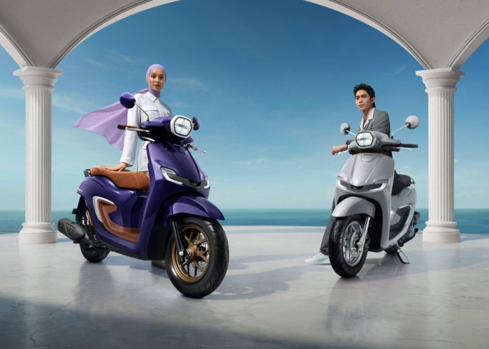 New Honda Stylo 160 dengan Warna Baru Glam Grey serta Royal Violet yang Siap Mencuri Perhatian