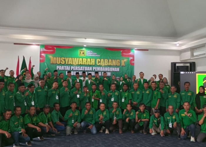 Nino Andrian Kembali Pimpin DPC PPP Muara Enim
