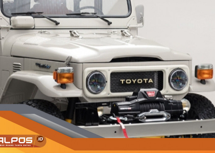 Toyota Land Cruiser FJ 40 Restorasi tak Kalah Ganteng : Biaya Mofif 150 Jutaan, Harga Jual Bisa Miliaran !